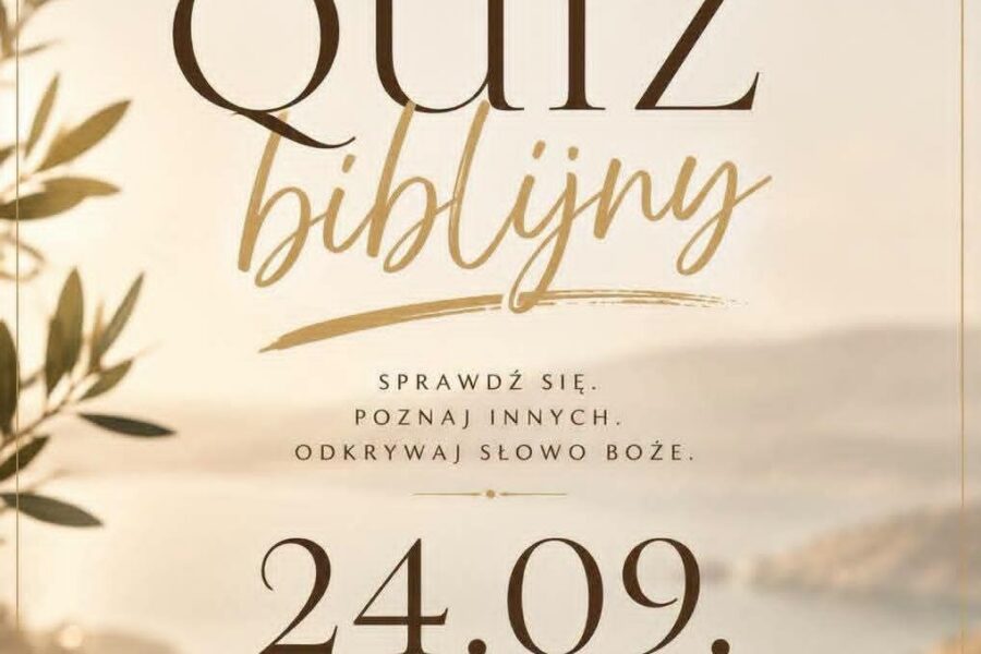 Pierwszy Quiz Biblijny w Słubicach już 24 września