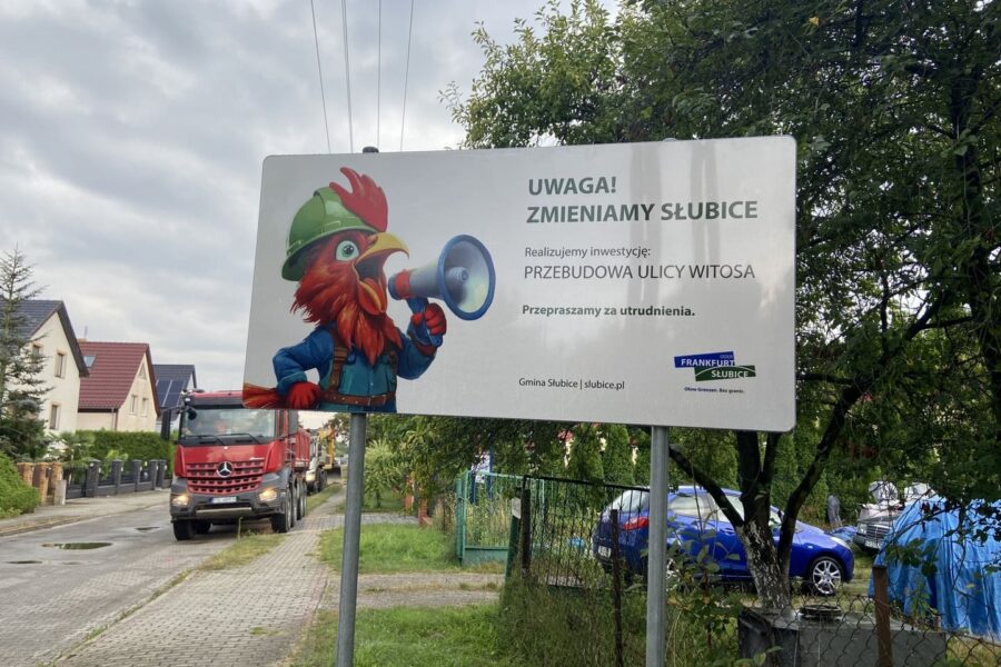 Utrudnienia w dojeździe do ul. Witosa w Słubicach 19–21 sierpnia